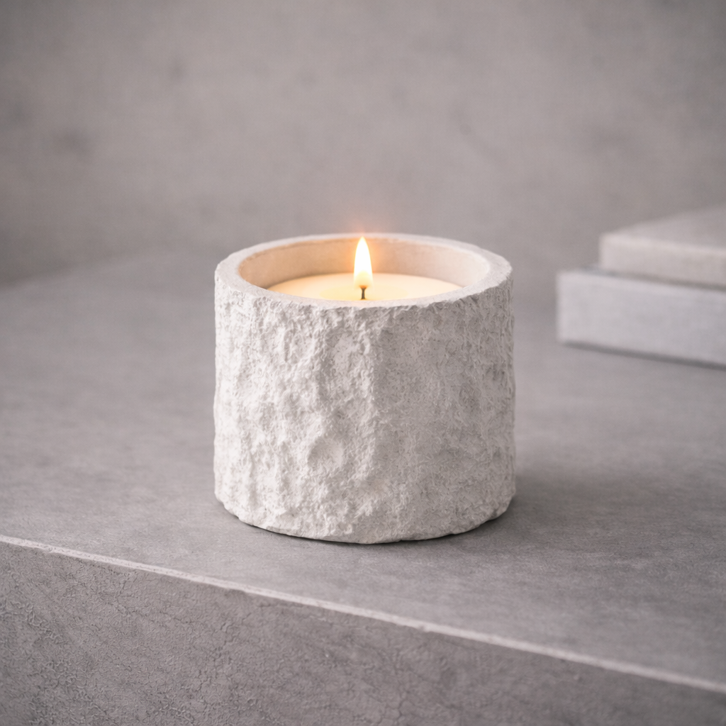 Stone Tree Candle Holder
