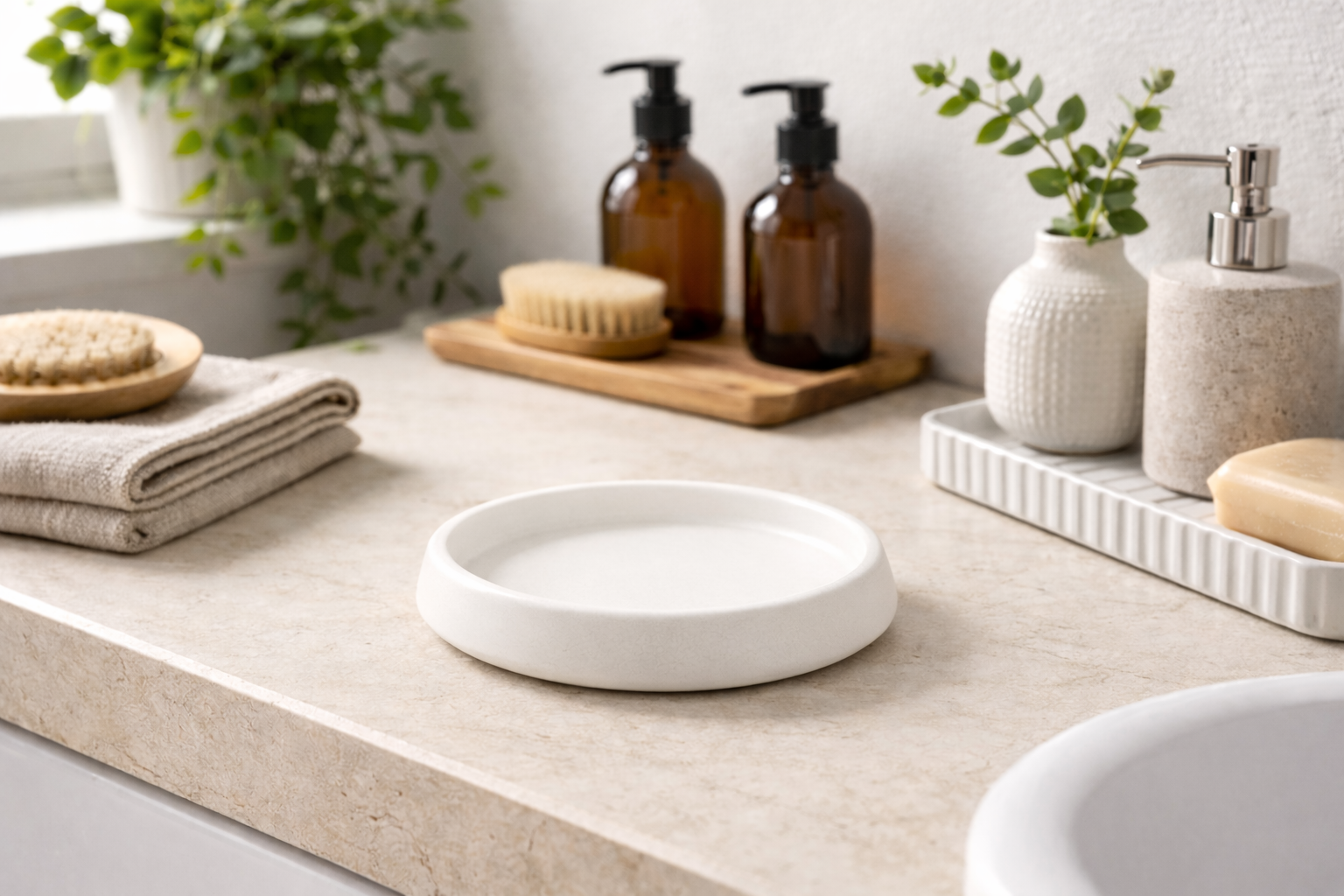 Stone Flow Soap Tray