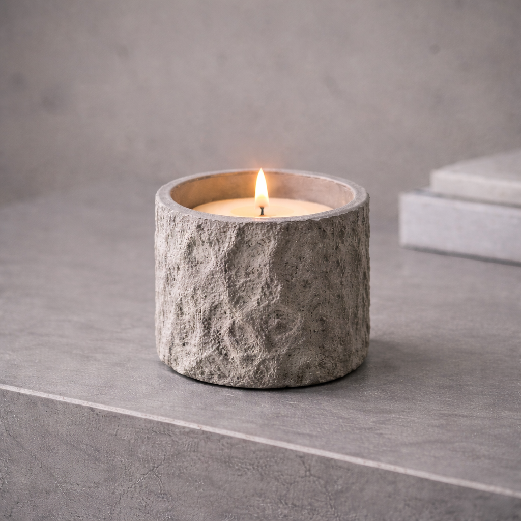 Stone Tree Candle Holder