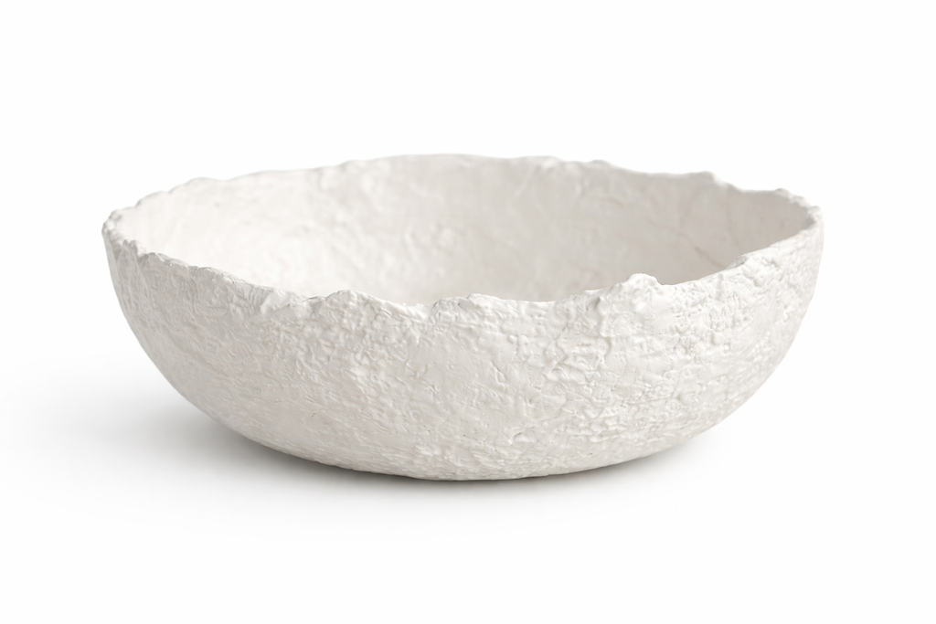Aurora White Clay Bowl