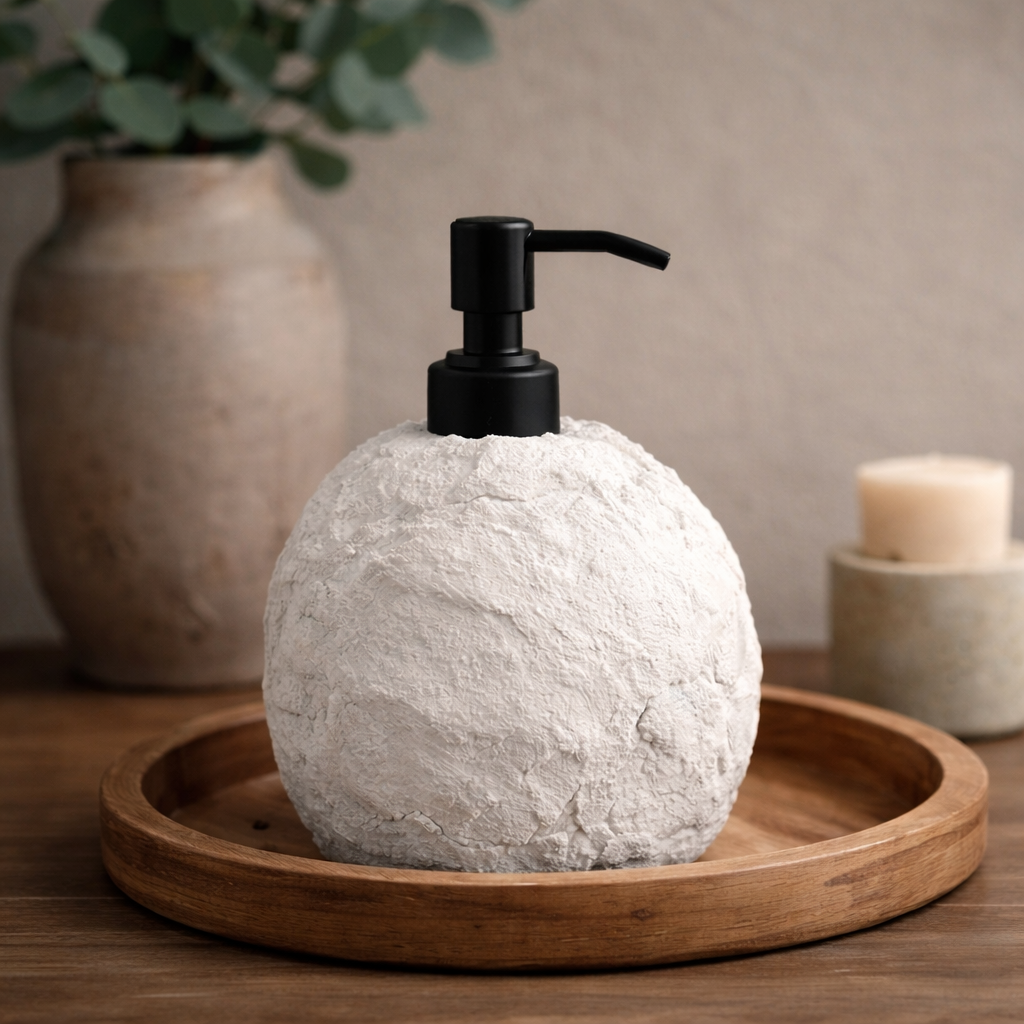 XL Rock Stone Soap Dispenser