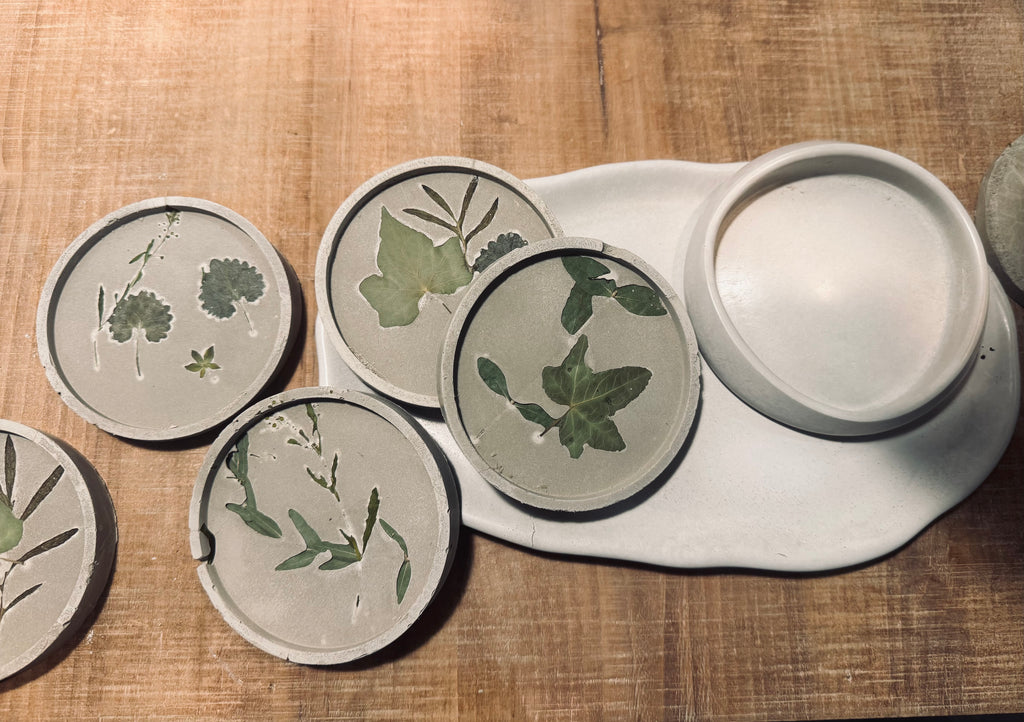 Riverrock Leaf Coasters (4)