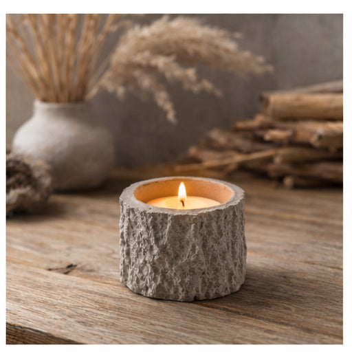 Stone Tree Candle Holder