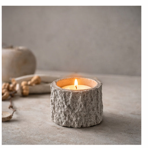 Stone Tree Candle Holder