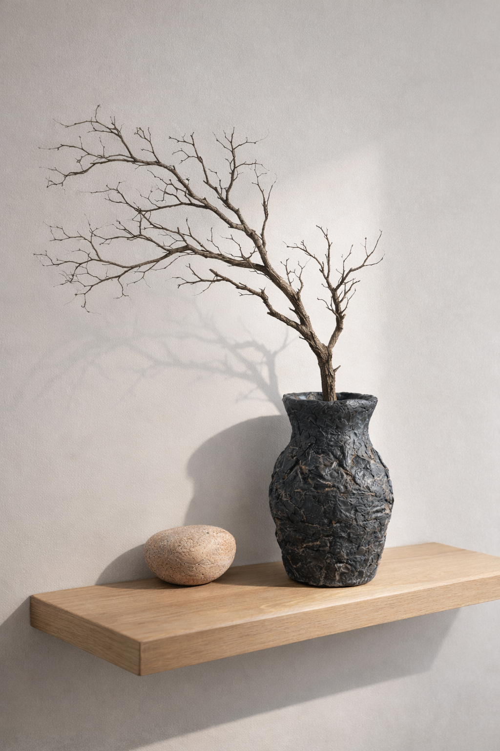 Midnight Stone Vessel