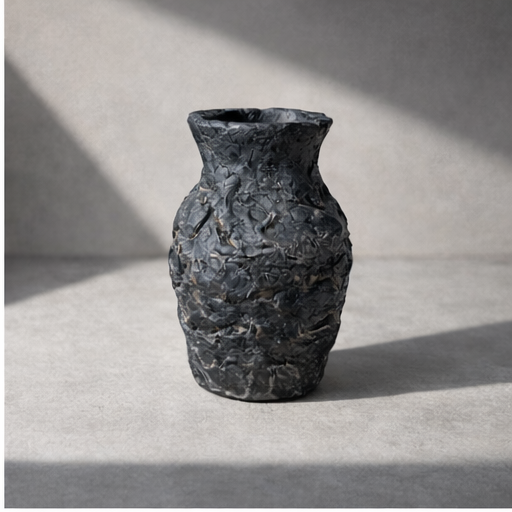 Midnight Stone Vessel