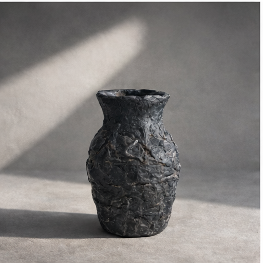 Midnight Stone Vessel