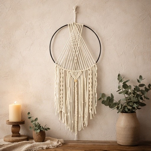 Solara Macramé Dreamcatcher