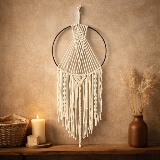 Solara Macramé Dreamcatcher