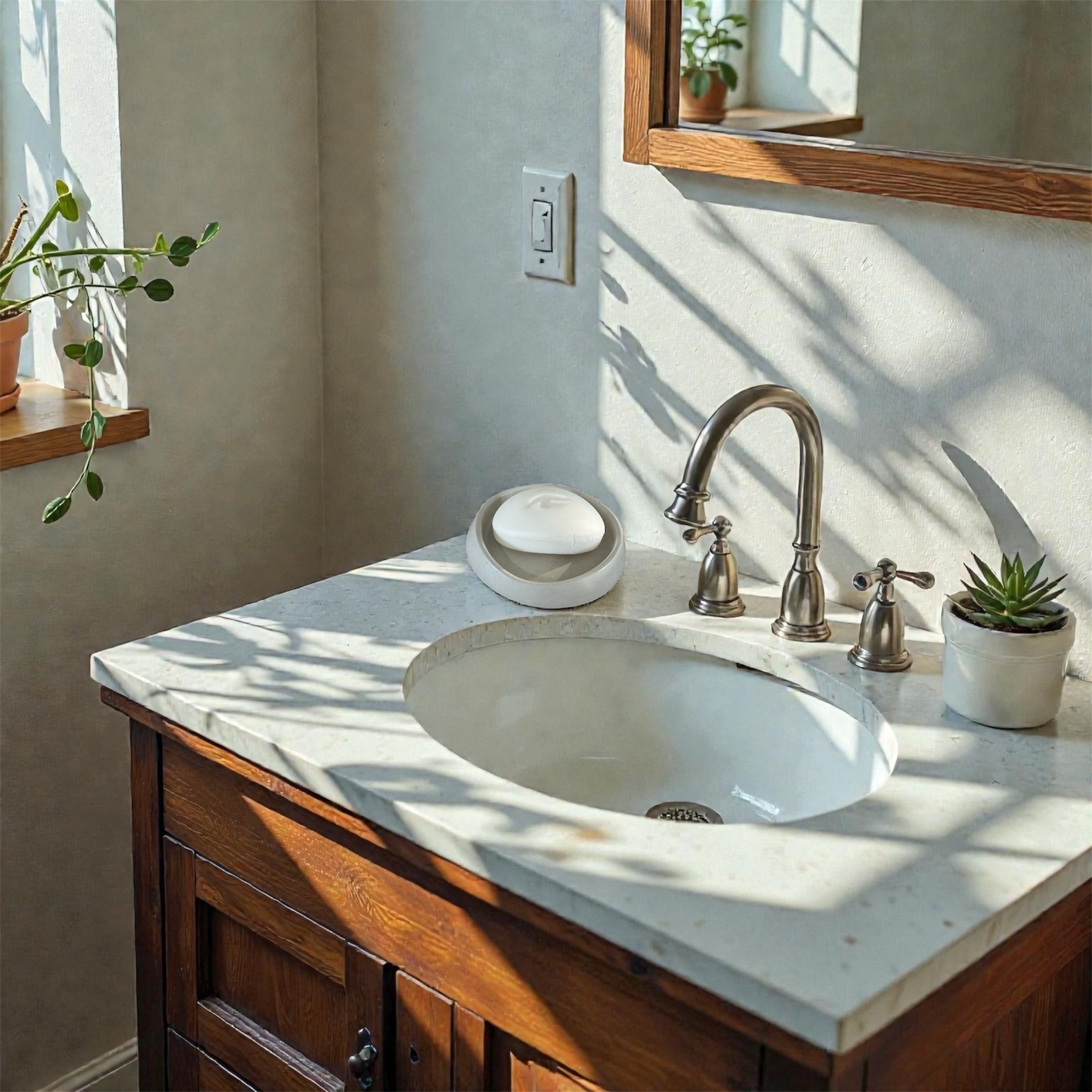 Stone Flow Soap Tray